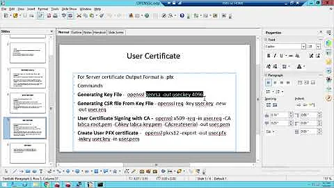 OPENSSL Step By Step SSL Certificate | Certificate Authority | Server Certificate |User Certificate