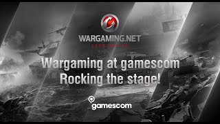 Wargaming at Gamescom - Rocking the stage!