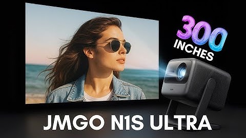 JMGO N1S Ultra 4K PROJECTOR:  300 inches Never Looked So Good!