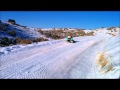 Snow Day Playing On An Old Fashion Sled and Drinking Hot Chocolate on the TI Nano.