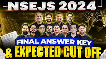 NSEJS 2024 Answer Key + Expected Cutoff 🔥 | Is Your Score Above Cutoff ?🤔