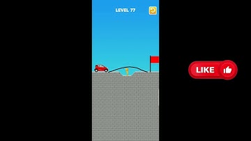 Draw Bridge Puzzle Draw Game Level 77