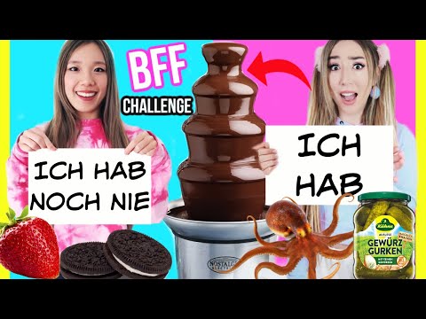 Schokobrunnen BFF Challenge (Wir spielen peinliche WAHRHEITEN ich hab noch NIE)