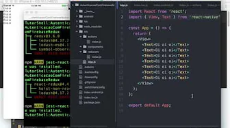 cursos/0005-autenticacao-com-firebase-react-native-redux: Instalação do Redux e a Definição do Reducer Inicial