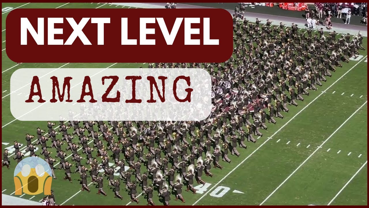 Fightin’ Texas Aggie Band Halftime Drill - South Carolina Game at Kyle Field on November 15, 2025