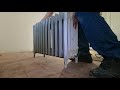 HOT WATER RADIATOR REMOVAL
