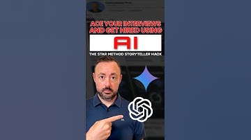 ACE Interviews with AI The STAR Method Storyteller