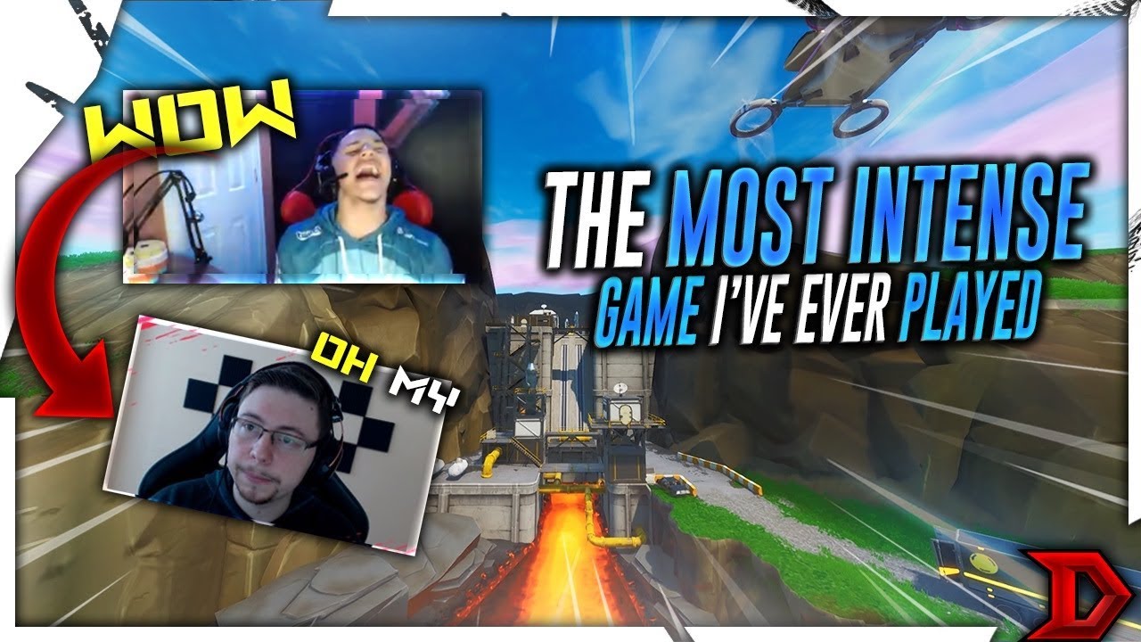 THIS WAS THE MOST INTENSE GAME OF FORTNITE I'VE EVER PLAYED - YouTube