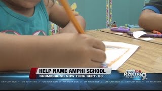 Help Amphi name the new STEM elementary school