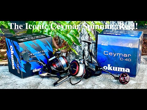 The Iconic Ceymar Spinning Reels by Okuma w/Gomexus Knob! 