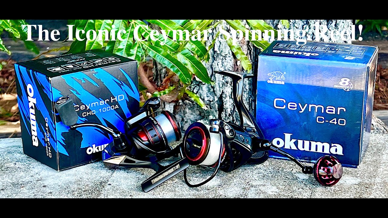 The Iconic Ceymar Spinning Reels by Okuma w/Gomexus Knob! 