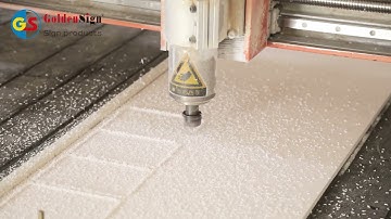 CNC router cutting PVC foam board for cabinet with free samples