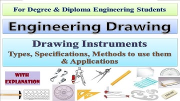 Drawing Instruments & its Uses in Engineering Drawing