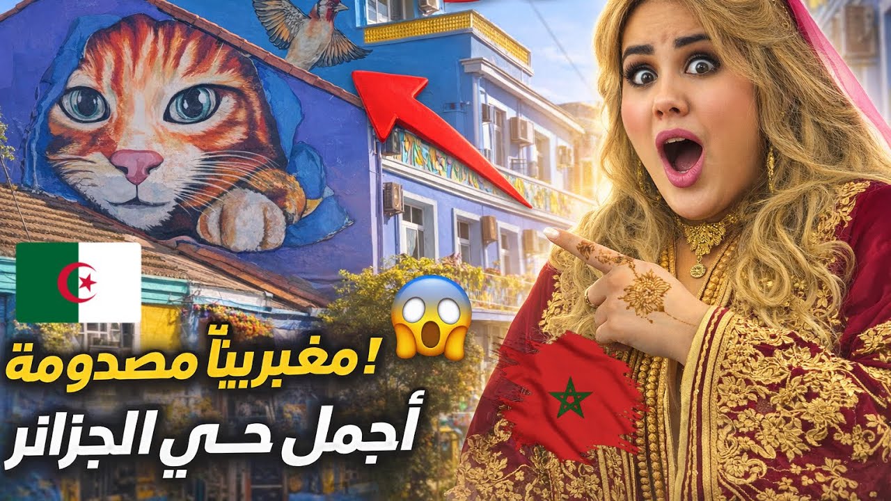 مغربية مصدومة من جمال هذا الحي في الجزائر… لم تتوقع هذا🇩🇿🇲🇦