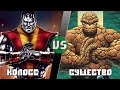 Колосс vs Существо / Colossus ( Марвел) vs Thing (Marvel) - Кто кого? [bezdarno]