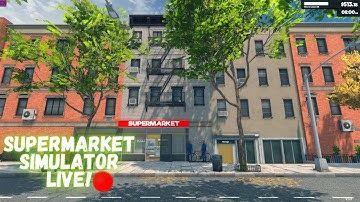 🛑 Lets try for $10000 profit today || Supermarket Simulator Live! part-8