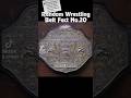 The Replacement WCW Big Gold Belt #shorts #wwe Random Wrestling Belt Fact Part 20 - HazardF5 Review