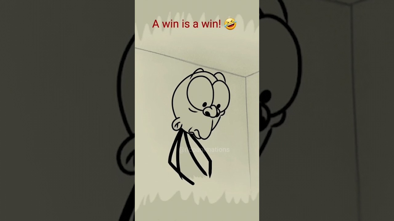 A win is a win 😂. 