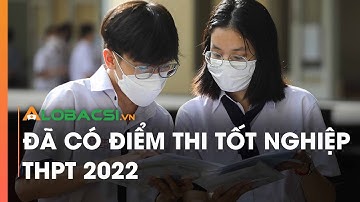 Đã có điểm thi tốt nghiệp THPT 2022