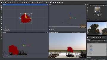 Vue tutorial. Islands setup atmosphere render part 3