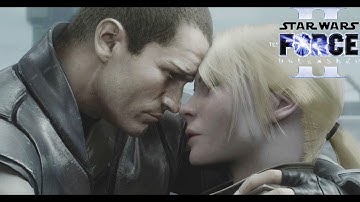 Star Wars The Force Unleashed 2 All Endings: Darth Vader Boss Fight - Light & Dark Side Ending