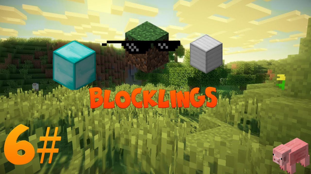 Обзор модов Minecraft #6 Blocklings Mod [1.7.10] - Интересный мод ...
