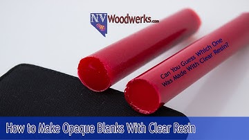 How To Get Opaque Colors Using Clear Casting Resin | Alumilite, Epoxy,