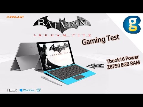 Teclast Tbook16 Power Game Test: Batman Arkham City