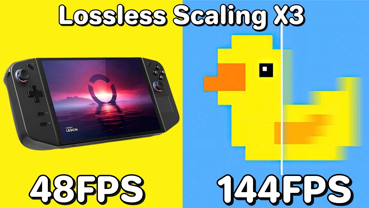 Boost Your Legion Go to 144FPS with Lossless Scaling X3 [Test in 4 ...