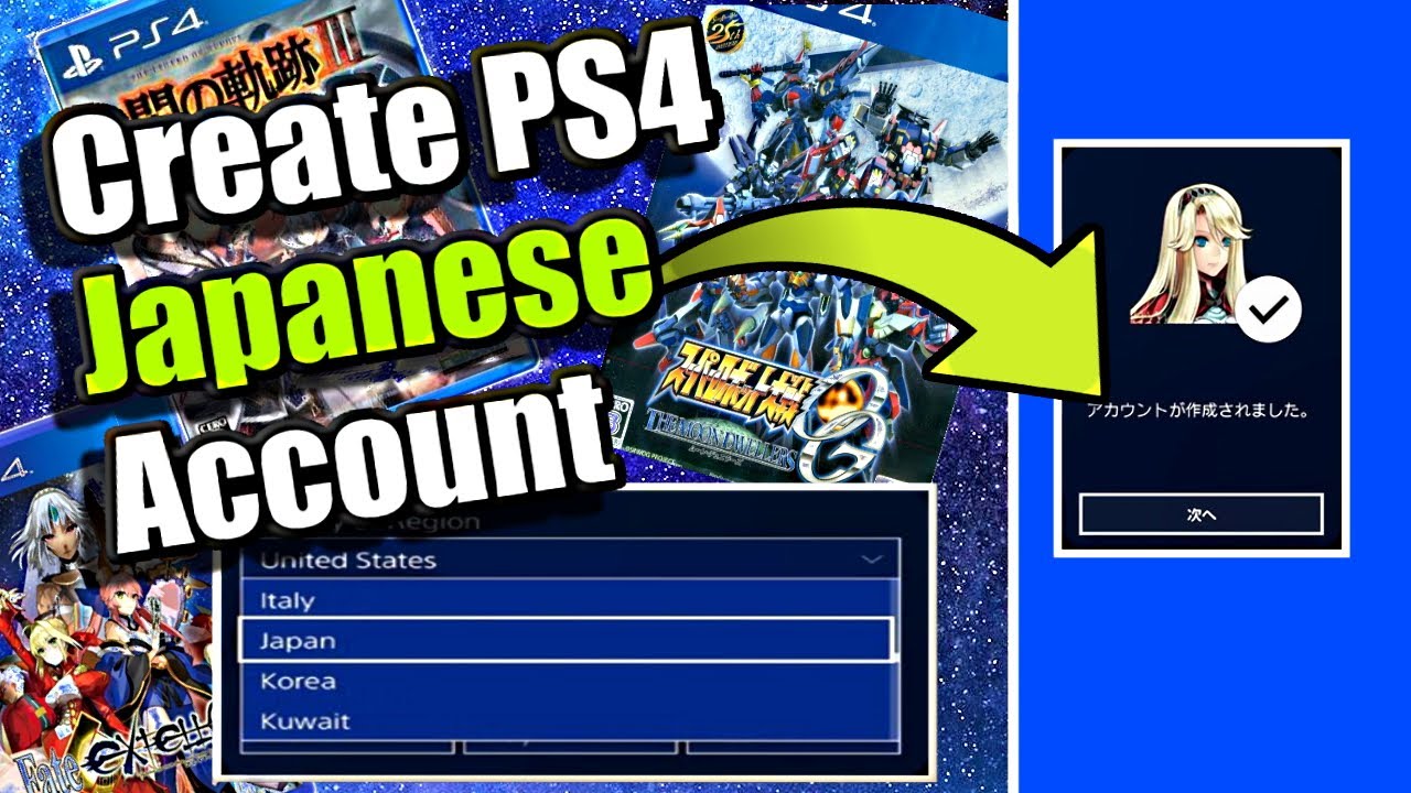 to a JAPANESE PSN ACCOUNT (PS4 TUTORIAL)(EASY) -