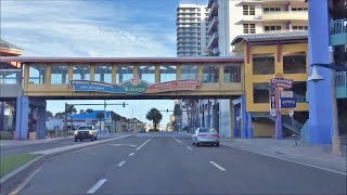 Beach Town Driving  Daytona Beach Florida USA