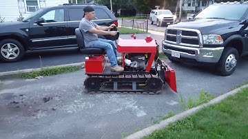 homemade mini dozer build. It