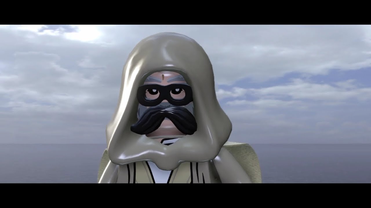 LEGO Star Wars The Force Awakens - Epilogue - Luke's Island