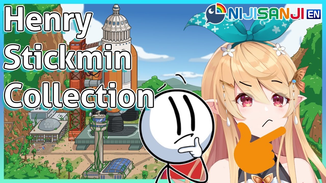 【The Henry Stickmin Collection】is this a puzzle game?【NIJISANJI EN | Pomu Rainpuff】