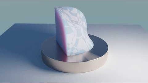 Subsurface Scattering with Procedural Texture on Blender