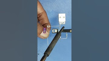 HOW TO MAKE AUTO ON/OFF USB LIGHT USING LDR & BD139 TRANSISTOR #shorts #ytshorts #automaticlight