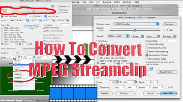 How To Convert .mp4 To .mov All Compress Video MPEG Streamclip