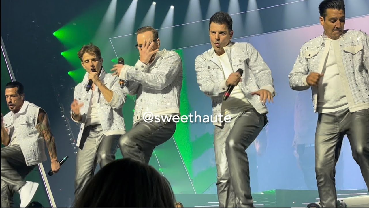 NKOTB Vegas STEP BY STEP, STILL KIDS, HANGIN TOUGH Friday 6/20 2025 Residency Front Row | SWEETHAUTE