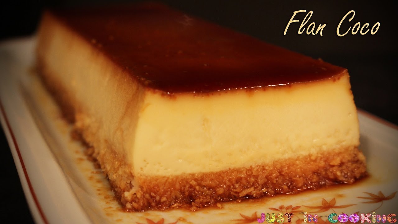 Recette De Flan A La Noix De Coco Youtube