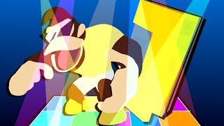 Donkey Kong Dances to Disco Devil (Paper Mario)