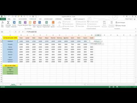 Video: Excel'de Bir Formül Nasıl Kopyalanır