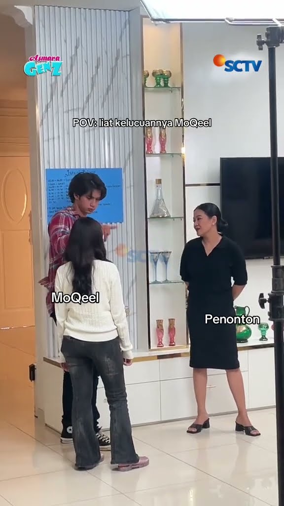 Siapa yang liat momentnya MoQeel selalu senyum-senyum? #shorts #asmaragenz