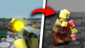 Lego First-Person Weapons | Stop Motion