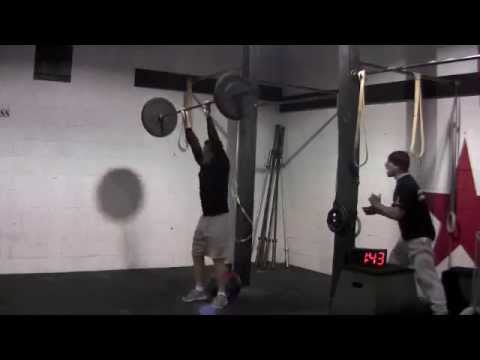 CrossFit Fran Jason Kaplan 1min 53sec