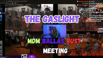 MANDEM, RUST, BALLAS Meeting (M Lab) Ending Highlights + Mandem Thoughts | NOPIXEL GTA RP