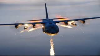 C-130 Hercules Chaff And Flares Countermeasures Demonstration