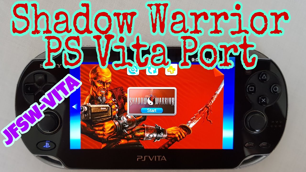 Release: jfsw-vita 1.0 - Play Shadow Warrior Classic on your PS Vita! 