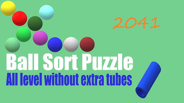 Ball Sort Puzzle Level 2041 🎯 All level without extra tube 😂 Game Walkthrough 😘