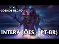 Jhin Cosmos Negro Interações - Dublado (PT-BR)