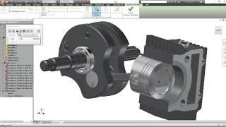 Dynamic Simulation Piston Autodesk Inventor